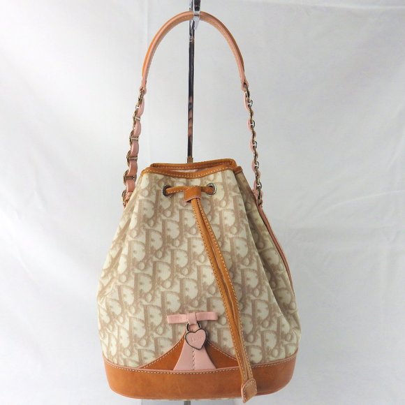 Christian Dior Romantique Monogram Bucket Bag